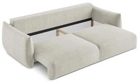 Beżowa rozkładana sofa 230 cm Leila – Makamii