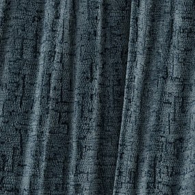 Szaroniebieskie tapicerowane łóżko dwuosobowe ze schowkiem ze stelażem 200x200 cm Voliera – Maison de Rêve