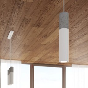 Lampa wisząca BORGIO 2 biała SOLLUX  LIGHTING