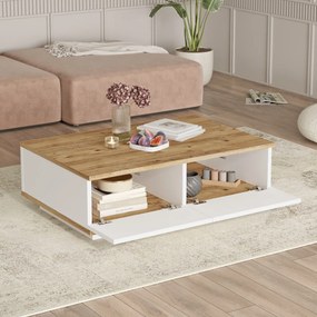 Stolik konferencyjny Atlantic Pine White