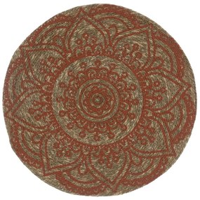 Mata stołowa z hiacyntu wodnego ø 38 cm Mandala – Ixia