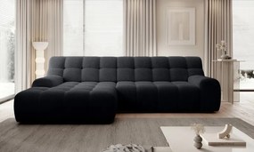 Narożnik COCOON S w układzie L z elektryczną regulacją siedziska Lewostronny w tkaninie JAGUAR 22