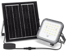 Aigostar - LED 50W solarny reflektor 3,4V IP66 z regulacją + DO