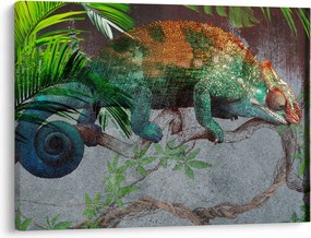 Obraz - Kameleon (70x50 cm)