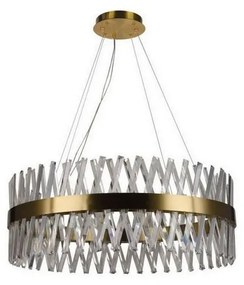 LED regulowany żyrandol na linkach LED/110W/230V 3000-6500K złoty + DO