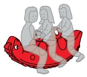 Big bujak sammy rocker wieloosobowy
