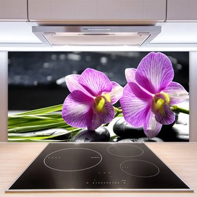 Szkło do Kuchni na Ścianę Feeria Kwiatowych Barw
