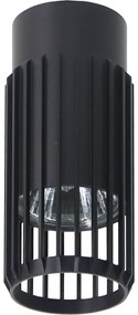 VERTICAL BLACK DOWNLIGHT 1xGU10, czarna, pojedyncza