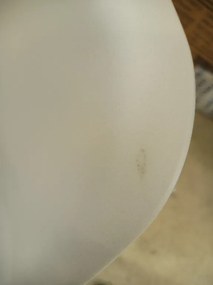 PROMOCJA Krzesło jadalniane OSAKA z plastiku, szarobrązowe II. jakość