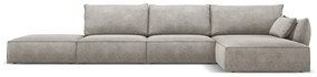 Jasnoszary narożnik (prawostronny) Vanda – Mazzini Sofas