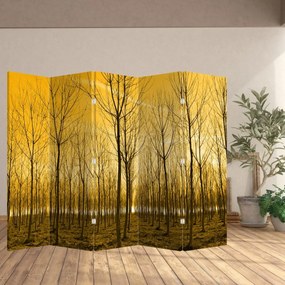Parawan - Las o zachodzie Słońca (210x170 cm)