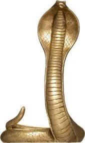 Dekoracyjna figurka z polyresinu COBRA, 36 cm