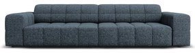 Niebieska sofa 244 cm Chicago – Cosmopolitan Design