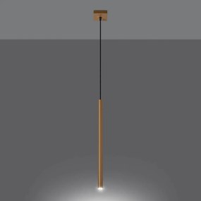 Lampa wisząca PASTELO 1 złota SOLLUX  LIGHTING