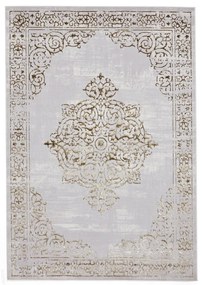 Dywan w jasnoszaro-złotym kolorze 120x170 cm Artemis – Think Rugs