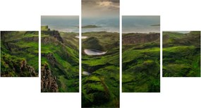 Obraz - Quiraing, Szkocja (125x70 cm)