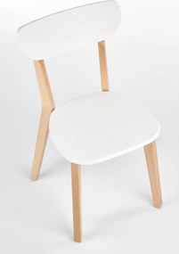 Skandynawskie krzesło bez podłokietników Buggi Halmar