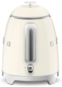 Kremowy czajnik elektryczny ze stali nierdzewnej 800 ml Retro Style – SMEG