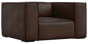 Ciemnobrązowy skórzany fotel Madame – Windsor &amp; Co Sofas