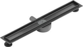 Mexen Flat 360° korpus do odpływu liniowego obrotowy 70 cm, gun gray szczotkowany - 1E40070