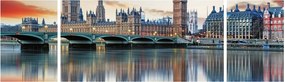 Obraz - Houses of Parliament w Londynie (170x50 cm)