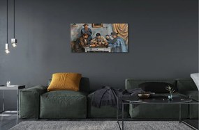 Obraz akrylowy Gracze w karty - Paul Cézanne