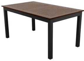 EXPERT WOOD Plus - stół ogrodowy aluminiowy 150 x 90 cm