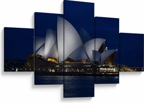 Obraz Sydney w nocy (125x70 cm)