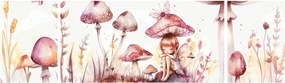 Obraz - Różowa wróżka (170x50 cm)