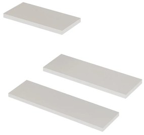 Półka Leila White, 3 szt.