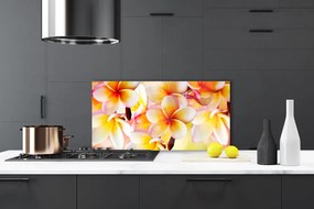 Panel Szklany Klasyczna Elegancja Kwiatów