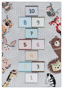 Dywan dziecięcy Play Klasy antypoślizgowy do prania 80 cm x 120 cm