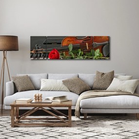 Obraz - Pamięć muzyka (170x50 cm)