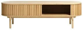 Szafka pod TV w dekorze dębu 160x48 cm Carno – Unique Furniture