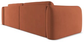 Pomarańczowa sofa 210 cm Hoku – Makamii