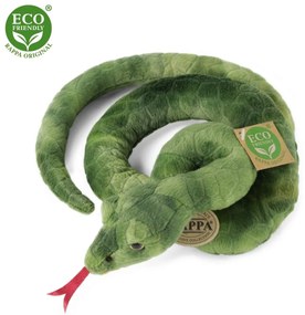 Rappa Pluszowy wąż zielony 90 cm ECO-FRIENDLY