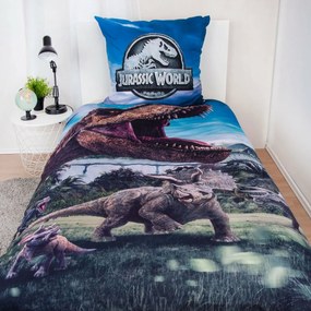 Herding Pościel bawełniana Jurassic World, 135 x 200 cm, 80 x 80 cm