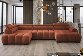 Narożnik BULL XL Lewostronny z elektryczną funkcją regulacji tkanina Salvador 07 WERSAL