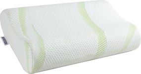 Poduszka ergonomiczna Aloe Vera z pianką Memory 2szt. 30x50 30x50 cm