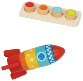 Tooky toy box pudełko xxl montessori edukacyjne 7w1 sensoryczne 16-18 mies.