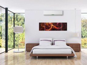 Obraz - Ośmiornica, obraz olejny (170x50 cm)