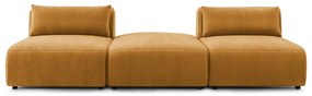 Musztardowa sofa 283 cm Jeanne – Bobochic Paris
