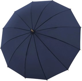 Doppler Nature Long Bamboo Deep Blue parasol składany