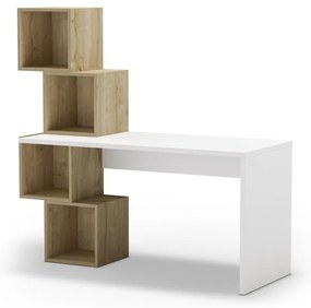Biurko w dekorze dębu 60x154 cm Cubik – Marckeric