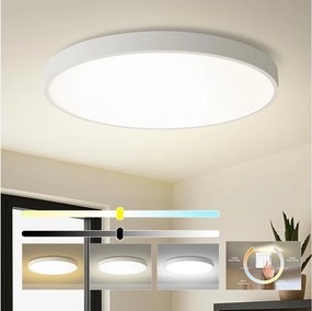 Brilagi - Lampa sufitowa LED POOL LED/128W/230V 3000/4500/6000K śr. 100 cm biała