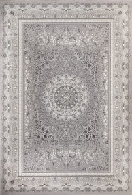 Dywan vintage Beyond Rozeta szary 80 cm x 150 cm