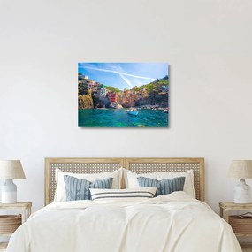 Obraz na szkle - Nad Morzem Śródziemnym (70x50 cm)