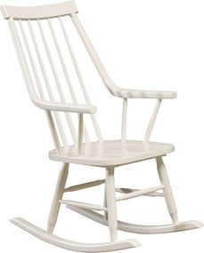 Fotel bujany Henry white
