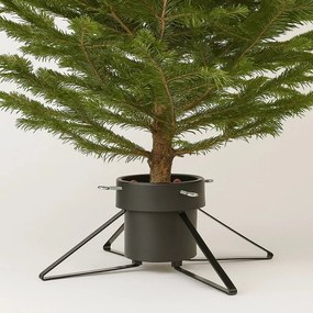 Metalowy stojak na choinkę z pojemnikiem na wodę 2 L
