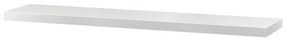 Półka ścienna P-002, błyszcząca biel
